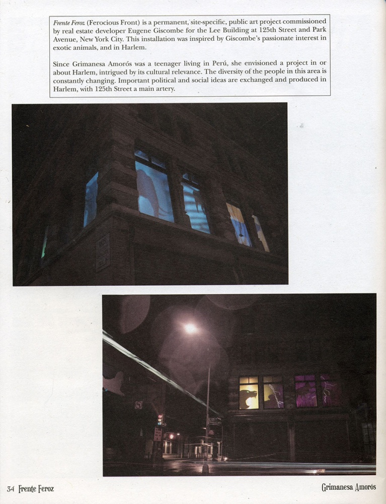 FRENTE FEROZ in the 3rd Floor Magazine