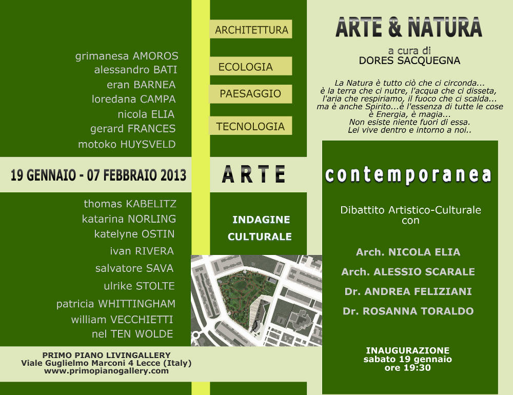 ARTE E NATURA poster