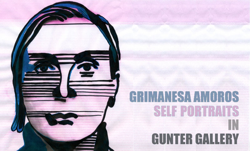 Grimanesa Amoros self portraits in Gunter Gallery