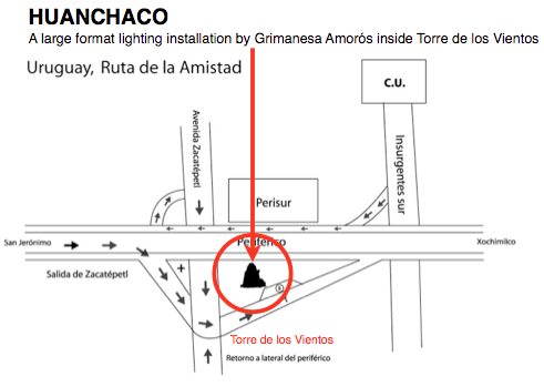 Huanchaco, Ruta de la Amistad map